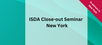 ISDA Close-out Seminar - New York