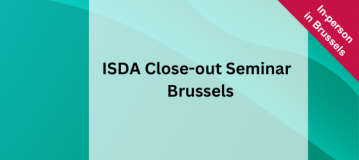 ISDA Close-out Seminar - Brussels